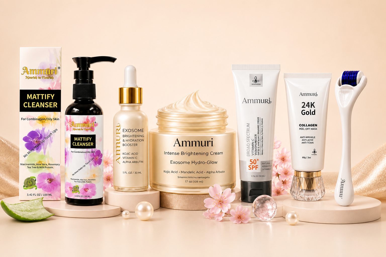 Set Éclat Complet — Soin visage nourrissant & lumineux | Ammuri