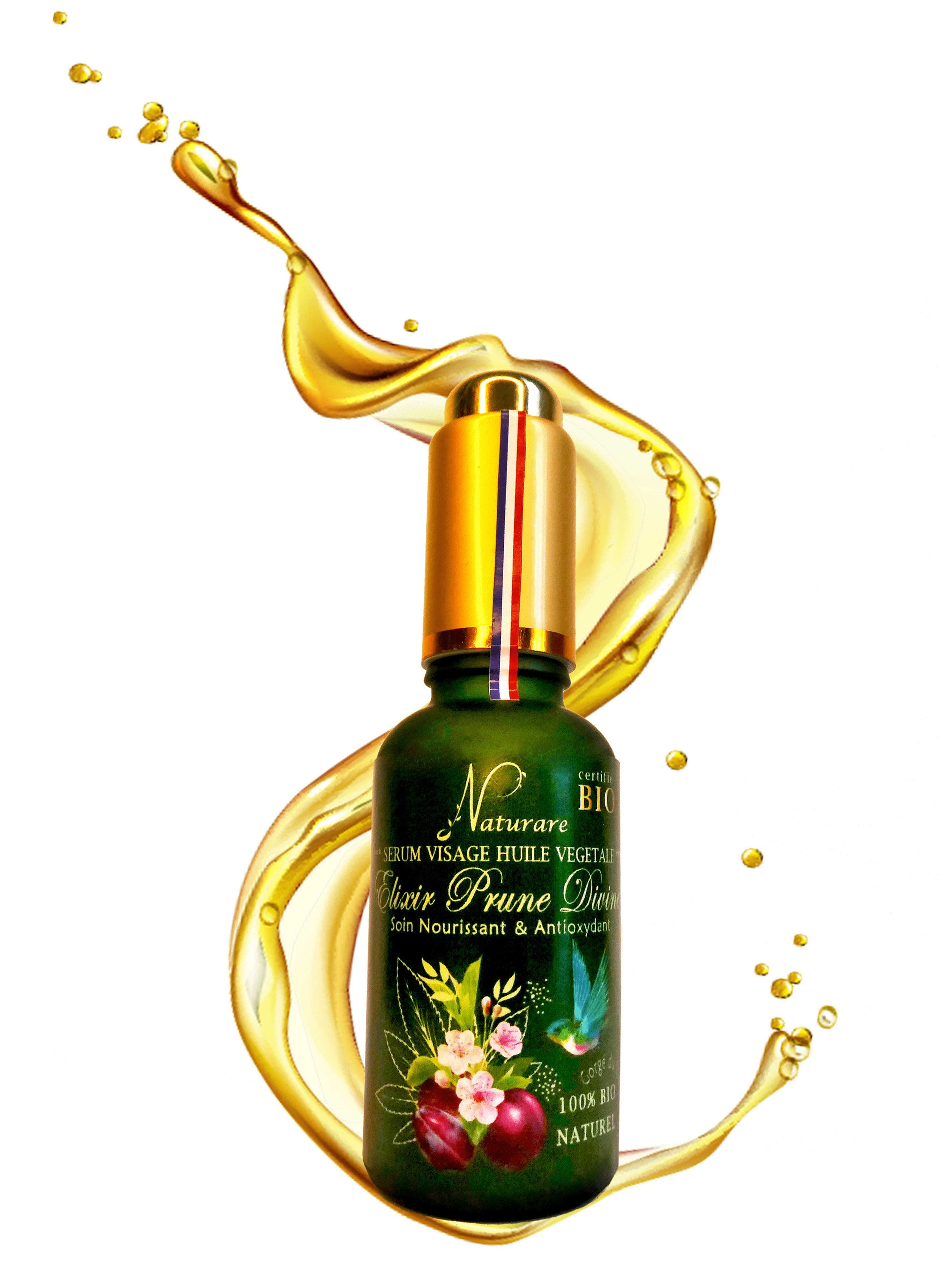TRIO — Huile Végétale de Prune Divine BIO 3x30mL